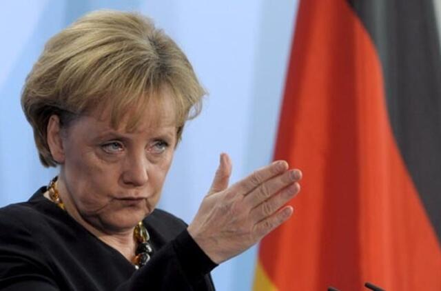 Į Angelos Merkel  biurą atsiųstas paketas su sprogmenimis