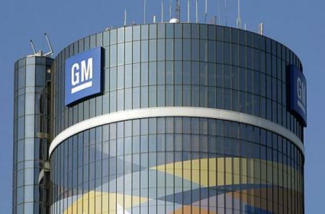 Kinija nori "General Motors" kąsnelio