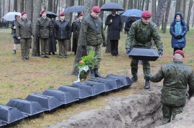 Klaipėdoje perlaidojami vokiečių karių palaikai