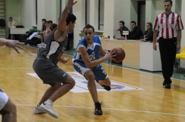 Klaipėdos studentai namuose neatsilaikė prieš VGTU