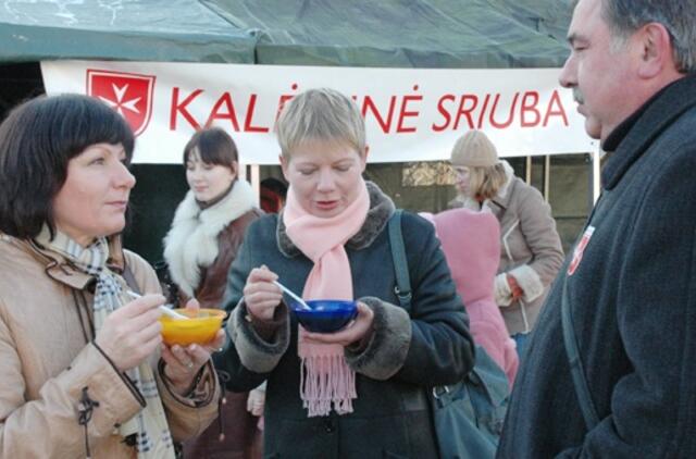 Maltiečiai ir šiemet Klaipėdoje virs sriubą