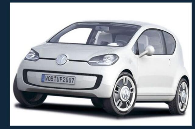 Mažylis "Volkswagen Up!" kainuos iki 10 tūkst. eurų