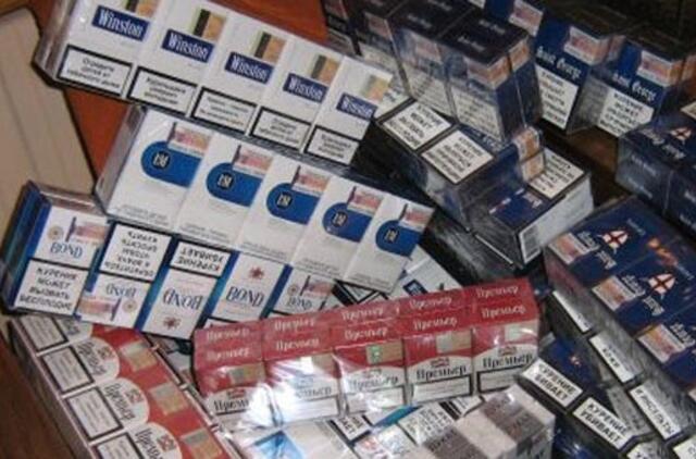 Ne kartą baustas cigarečių prekeivis nepasitaisė