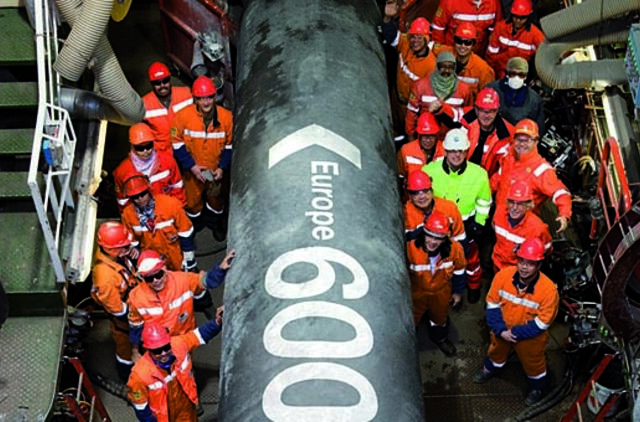 Nutiesta per 600 kilometrų dujotiekio vamzdyno