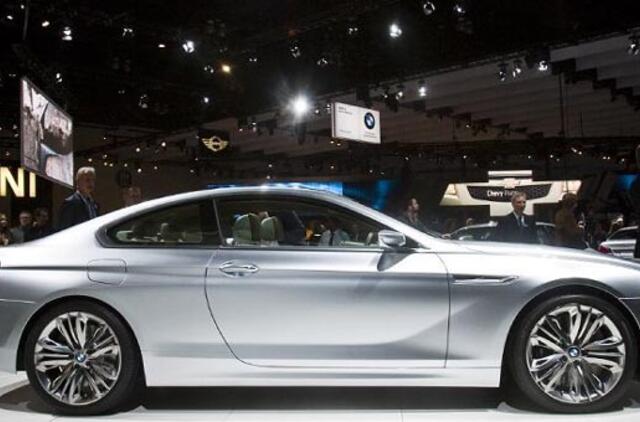 Pristatytas naujasis BMW 6 serijos kabrioletas