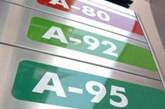 Rusijoje 92 markės benzinas liks iki 2015-ųjų