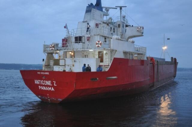 Šiaurės jūroje - problemos klaipėdiečių laivui