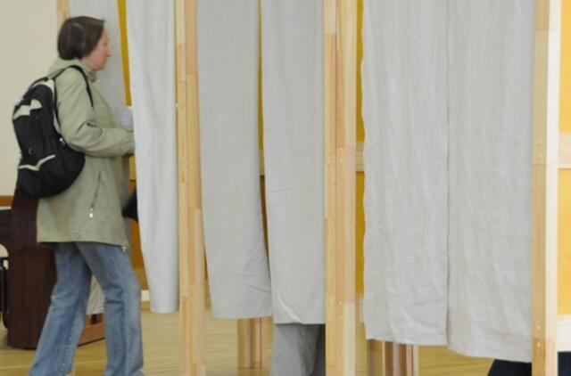 Siūloma leisti rinkimuose iš anksto balsuoti ilgiau