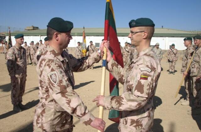 Tarnybą Afganistane pradėjo 12-oji Goro provincijos atkūrimo grupės Lietuvos karių pamaina