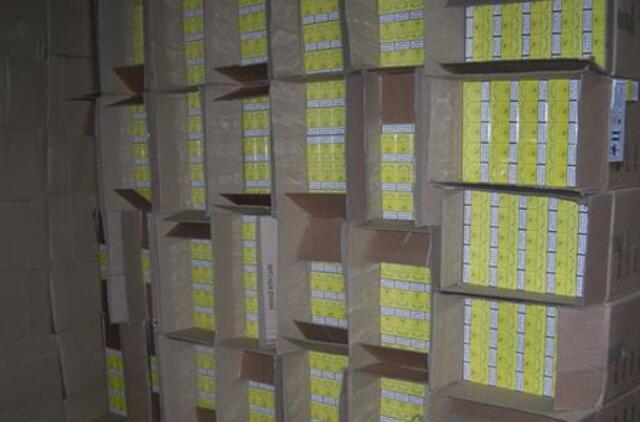 Vilkike - kontrabanda už ketvirtį milijono