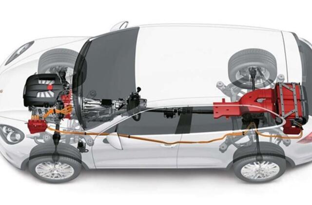 Visi "Porsche“ modeliai ateityje turės hibridines jėgaines