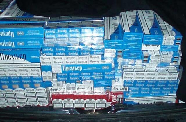 Vyriausybė kontrabandininkus bandys tramdyti didesnėmis baudomis