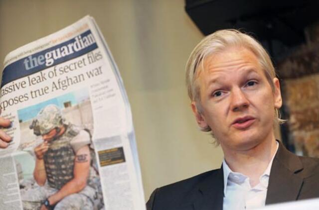 Britų policija sulaikė svetainės "WikiLeaks" įkūrėją