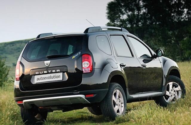 "Dacia Duster" visureigis - geriausias automobilis Europoje pagal "Autobest"