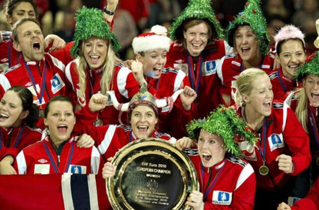 Europos čempionių titulą apgynė norvegės