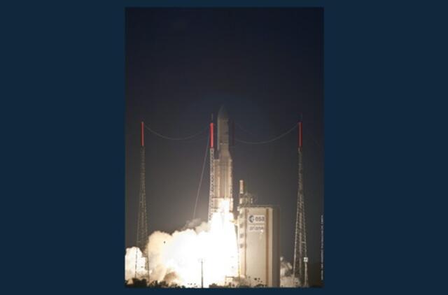 Europos raketa "Ariane" išvedė į kosmosą du palydovus
