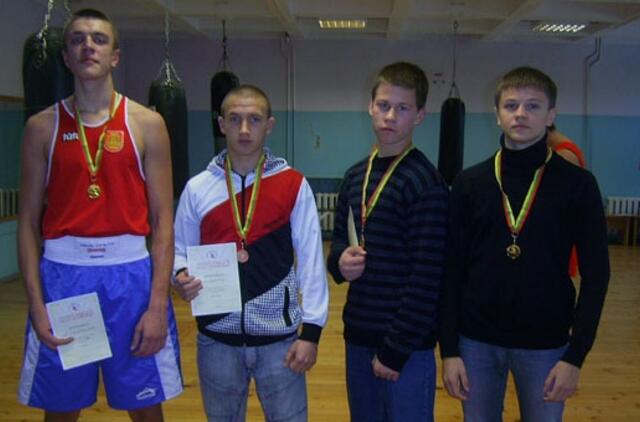Klaipėdos boksininkai - šalies jaunių pirmenybių laureatai