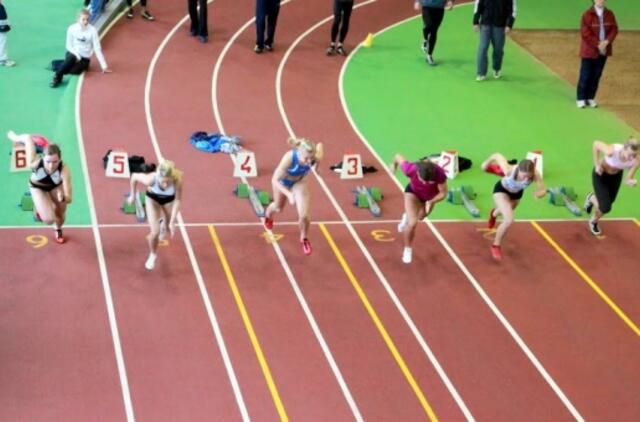 Klaipėdos lengvosios atletikos manieže - naujas rekordas