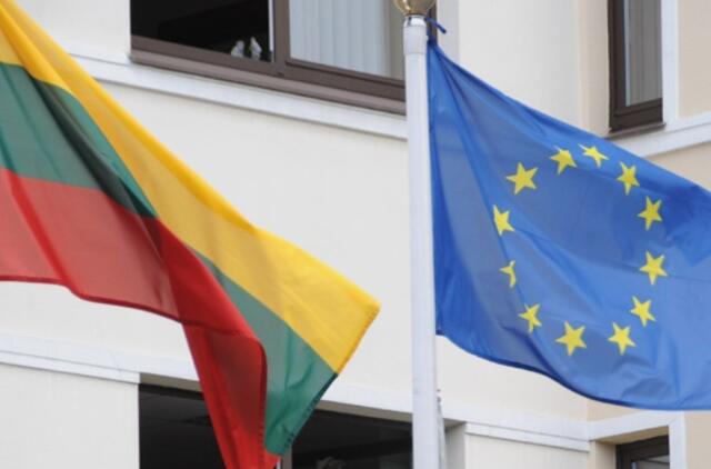 Lietuvos gyventojų parama Europos Sąjungai išlieka didelė