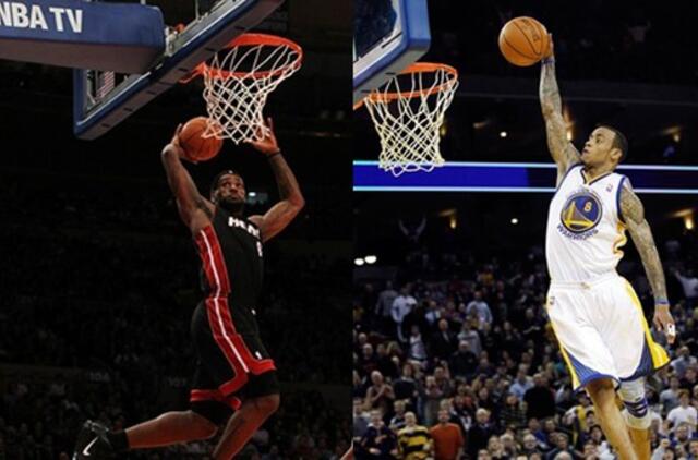 NBA savaitės laureatai - "Miami Heat" ir "Golden state warriors" lyderiai