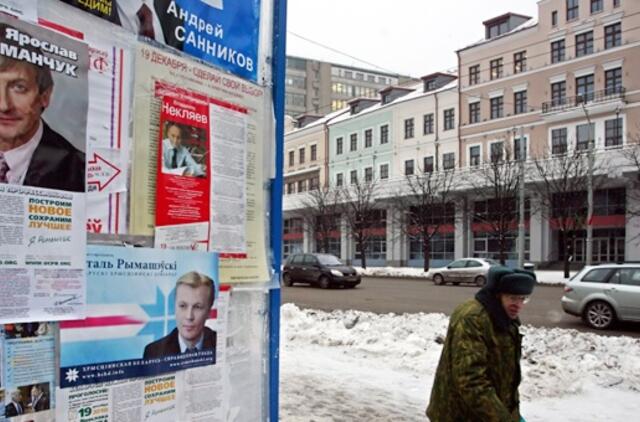 Opozicija baltarusius kviečia į protestus Minske