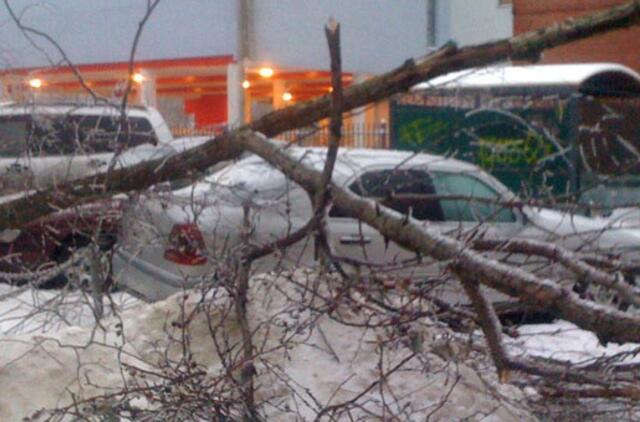 Pamaskvėje 100 tūkstančių gyventojų liko be elektros