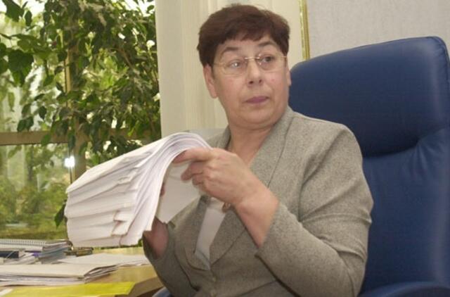 Prezidentei - patarimas atleisti Klaipėdos teismo vadovę