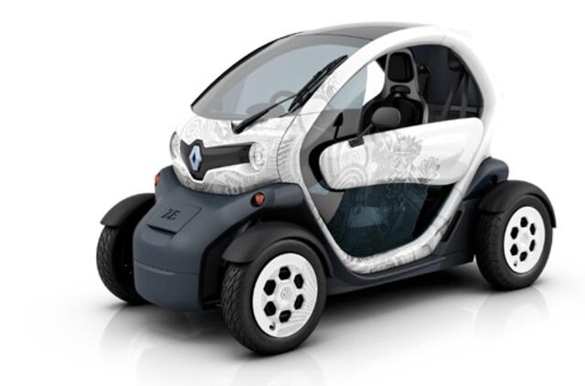 "Renault" savo elektromobilio "Twizy" reklamą pradeda nuo "išmaniųjų" klientų