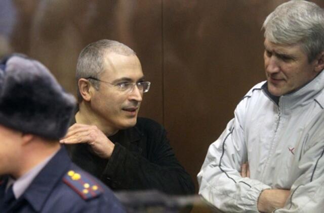 Rusija atsikirto Vakarams į kritiką dėl nuosprendžio Michailui Chodorkovskiui