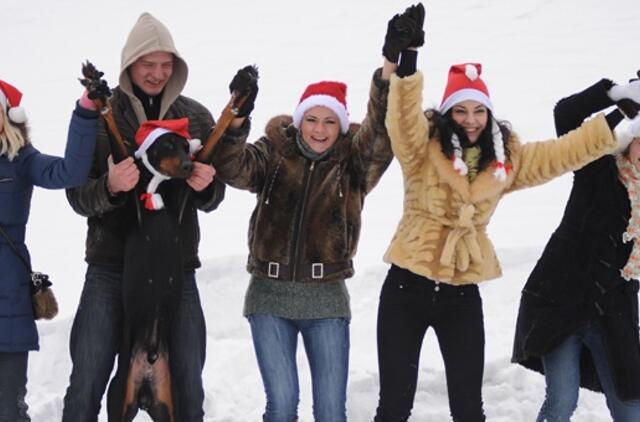 Šventinę nuotaiką galima kurti ir sąvartyne