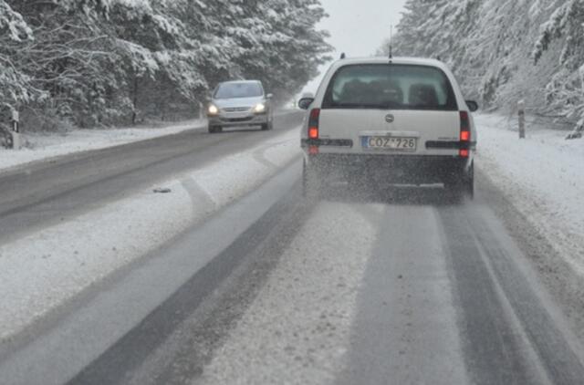 Vairuotojams: Klaipėdos ir Šilutės rajonuose - rūkas
