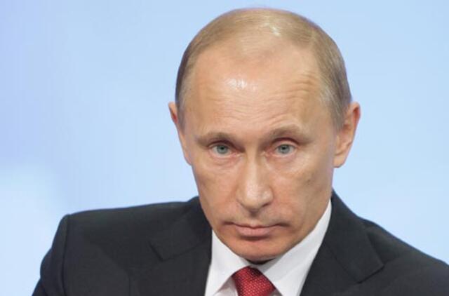 Vladimiras Putinas: Rusijoje nubaudžiama vis daugiau sukčiautojų