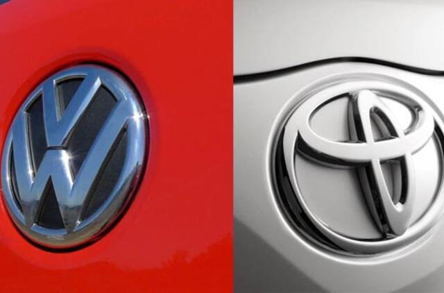 "Volkswagen" prieš "Toyota": dvikova tęsiasi