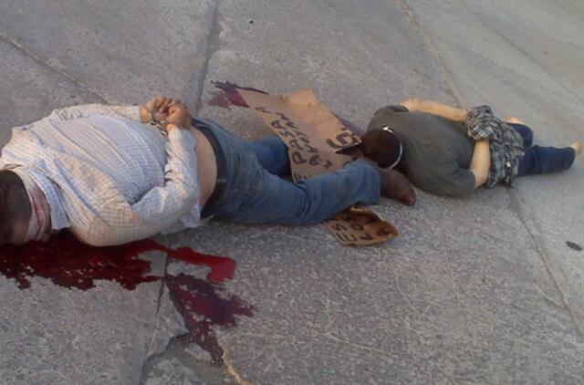 "WikiLeaks" paskelbti dokumentai byloja, kad Meksika pralaimi karą su narkotikų karteliais