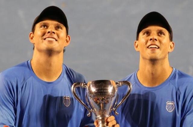 "Australian Open" vyrų dvejetų varžybas laimėjo broliai Brajanai