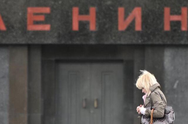 Daugiau kaip du trečdaliai rusų nori, kad Leninas būtų palaidotas