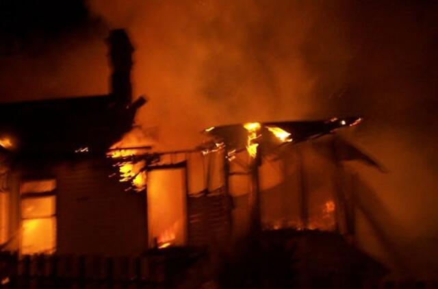 Gaisre žuvo du žmonės