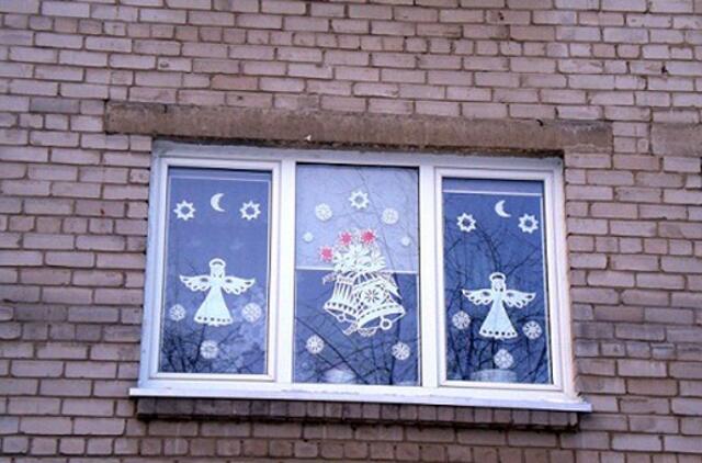 Išrinktas gražiausiai papuoštas Klaipėdos langas