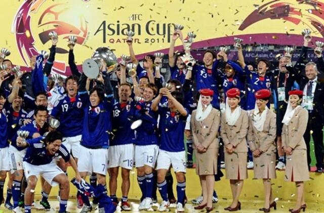 Japonijos rinktinė ketvirtąjį kartą tapo Azijos čempione