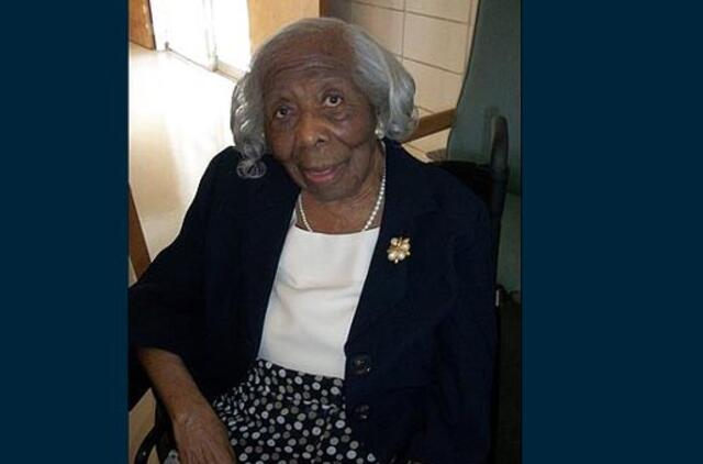 Jungtinėse Valstijose mirė seniausia afroamerikietė