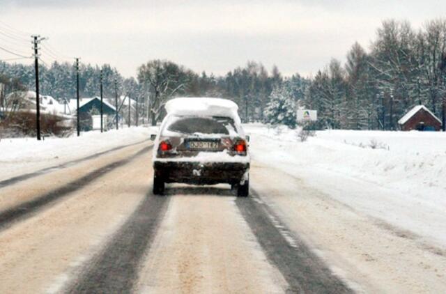 Kretingos rajone druskos keliams nepritrūks