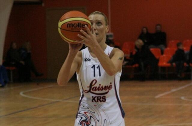 "Laisvė" nugalėjo Utenos krepšininkes