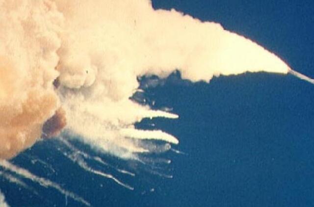 Metinės: lygiai prieš 25 metus sprogo amerikiečių erdvėlaivis "Challenger"