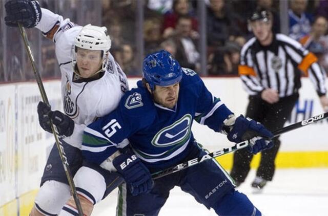 NHL: "Vancouver Canucks" iškovojo aštuntąją pergalę iš eilės