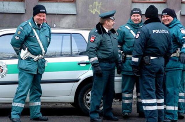 Policija nutrauks sutartis su saugos bendrovėmis