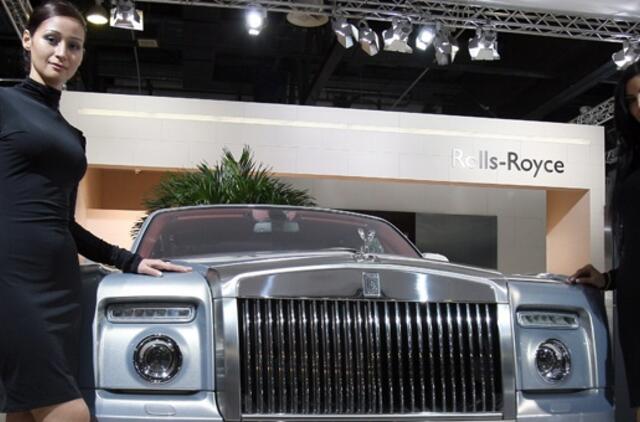 "Rolls-Royce" automobilių pardavimai per metus išaugo 170 proc.