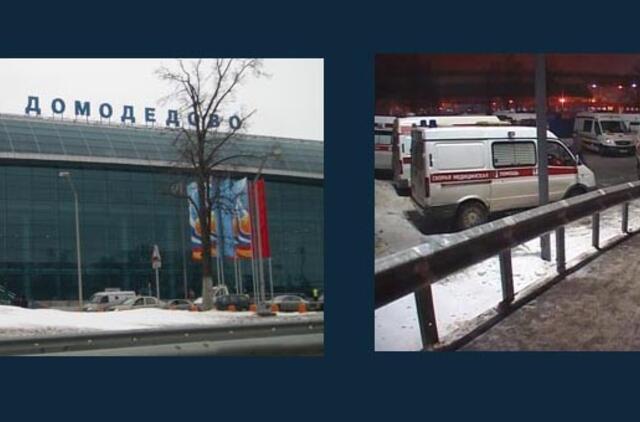 Rusijos Domodedovo oro uoste nugriaudėjo sprogimas, žuvo 35 žmonės