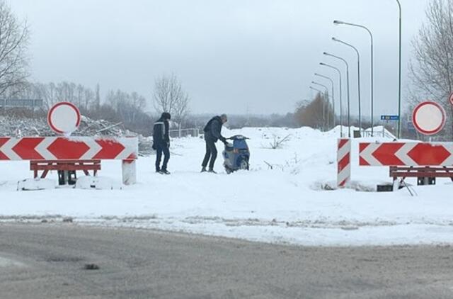 Sekmadienį eismo sąlygos sudėtingesnės Lietuvos rytuose