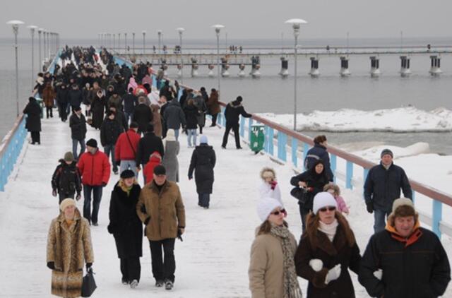 Turistai iš Rusijos džiugina Palangą