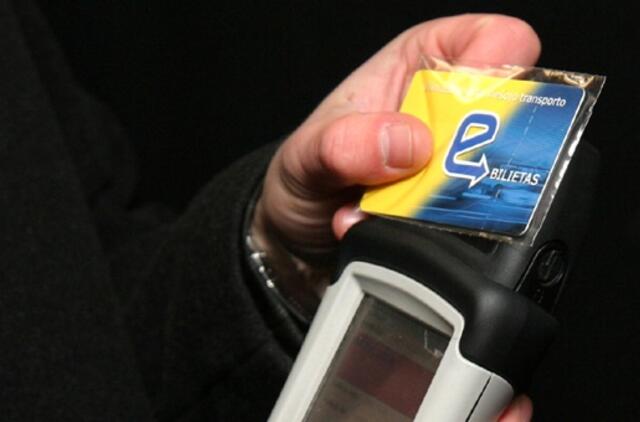 Vilniaus viešajame transporte įvedama vienkartinio e.bilieto sistema